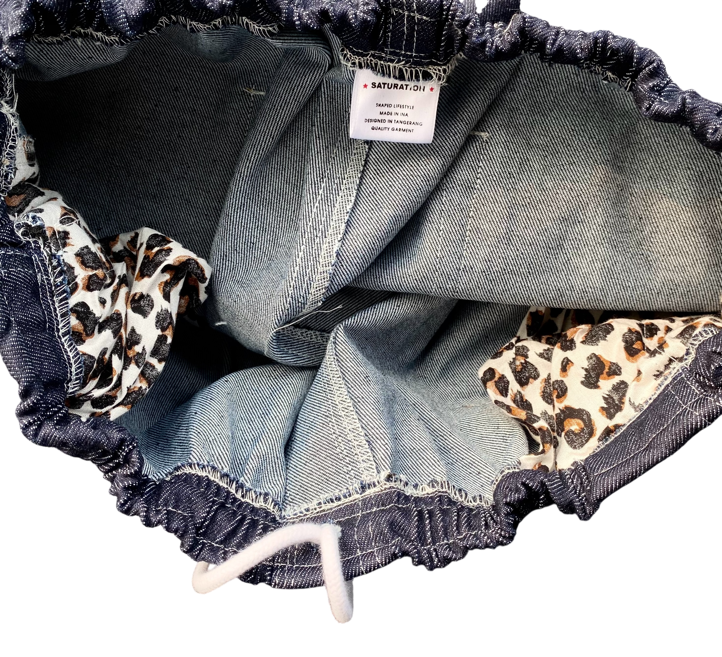 BAGGY BLUE PANTS BASIC LOGO 2